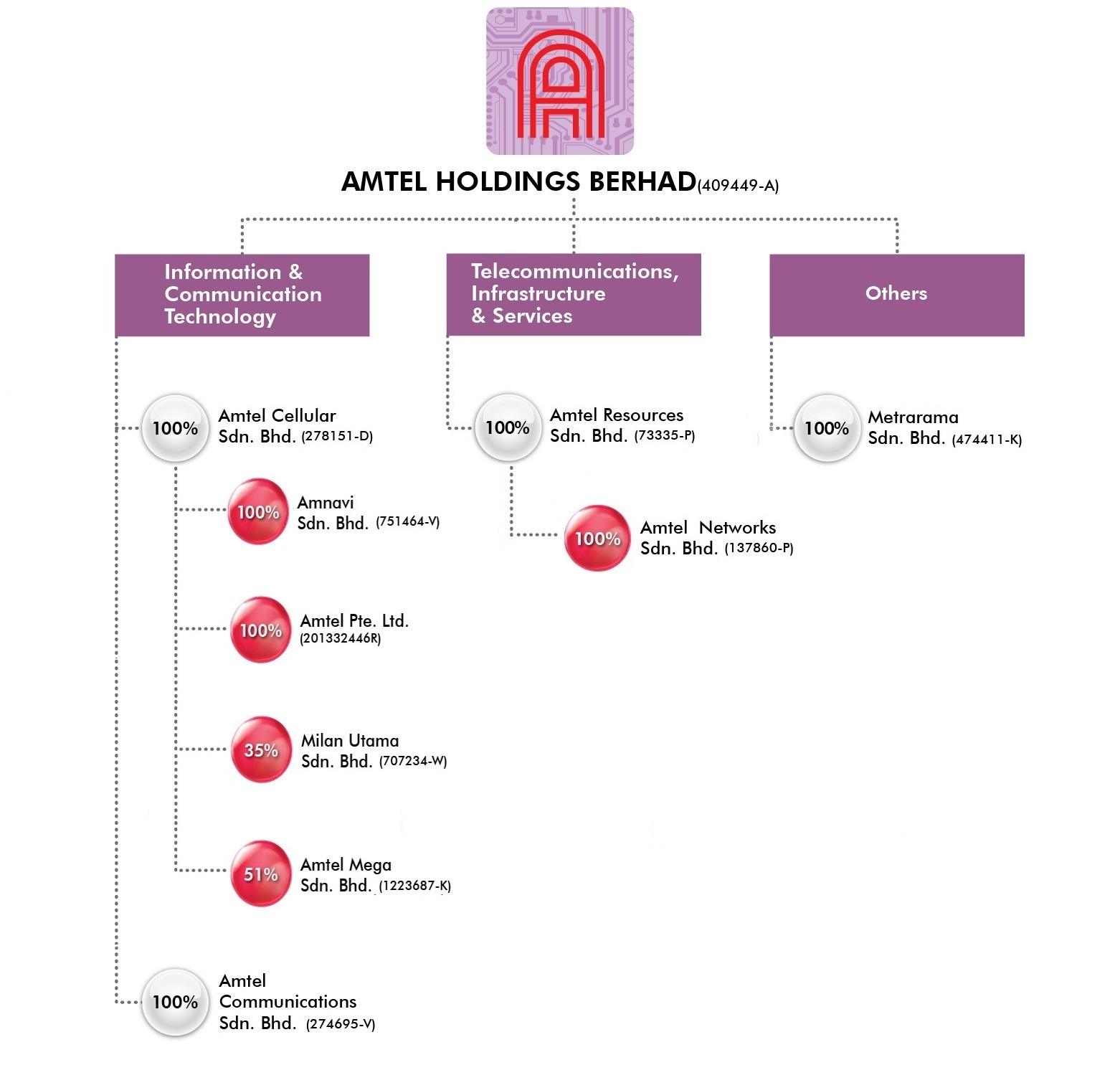 Group Structure Amtel